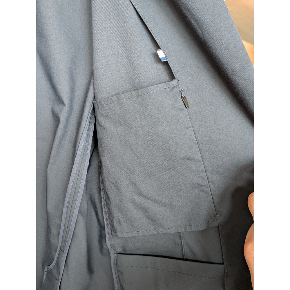 Kit & Ace Blazer L Navy Stretch‎ Tech Jacket Minimal Travel Casual - Picture 11 of 16